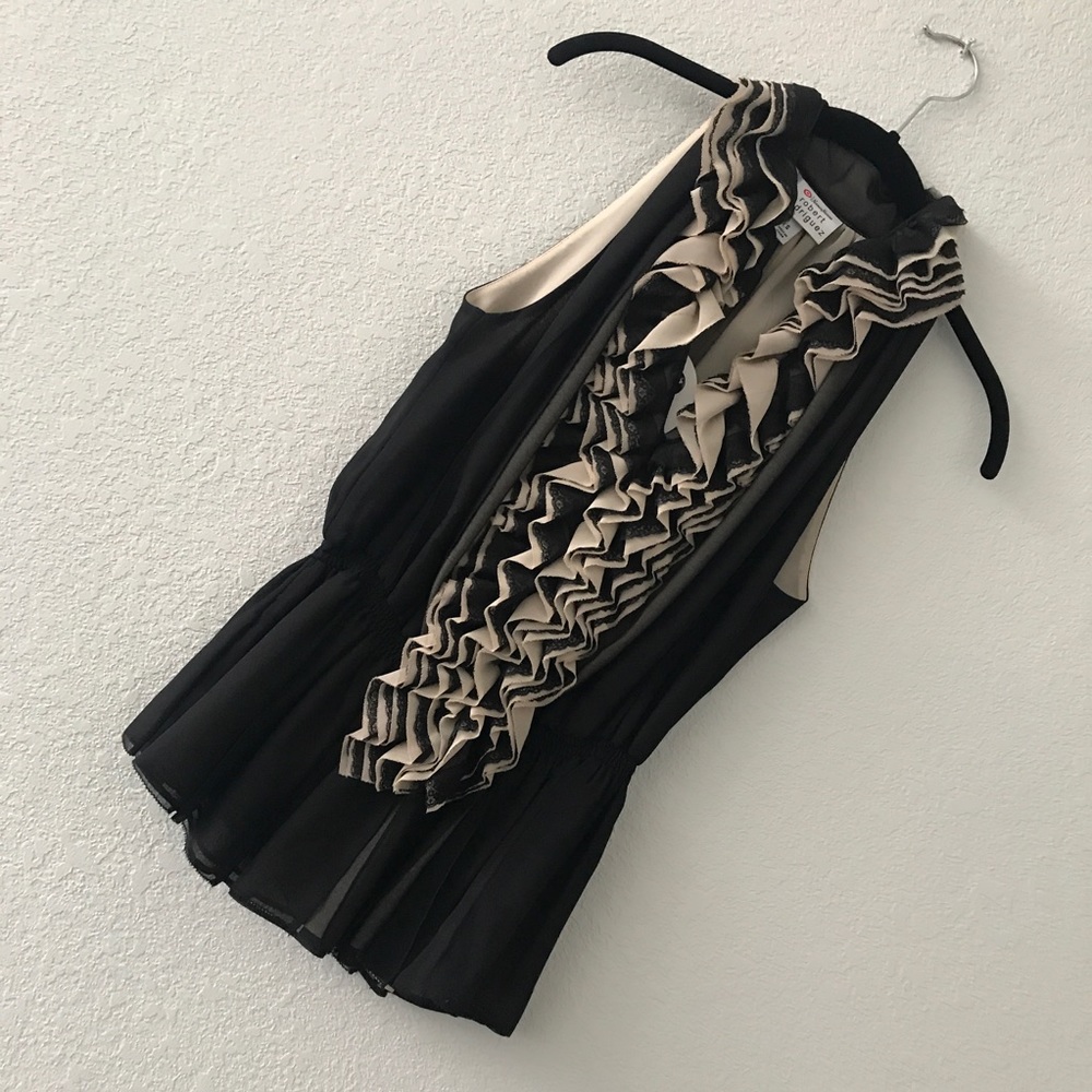 Robert Rodriguez ruffle top
